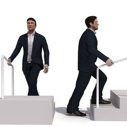 3D People Vol01 Male 03 Pose a 