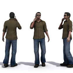 3D People Vol01 Male 04 Pose a 