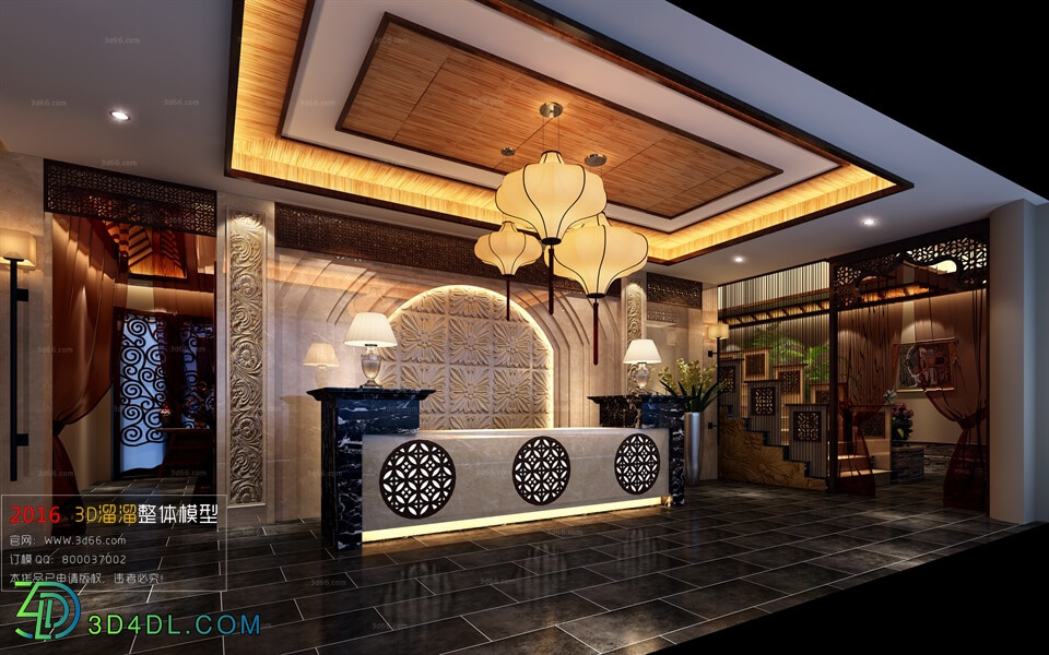 3D66 2016 Southeast Asian Style Reception Hall 1375 F004