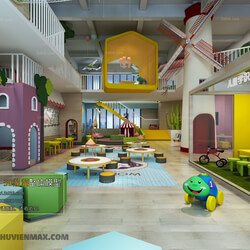3D66 2017 Modern Style Childrens Play Area 3782 006 