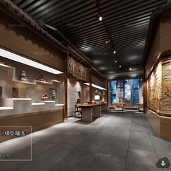 3D66 2018 Chinese Style Shop 26407 C005 