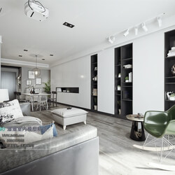 3D66 2020 Living Room Modern Style A004 