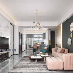 3D66 2020 Living Room Modern Style A007 