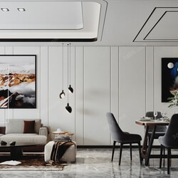 3D66 2020 Living Room Modern Style A013 