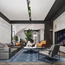 3D66 2020 Living Room Modern Style A019 