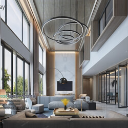 3D66 2020 Living Room Modern Style A020 