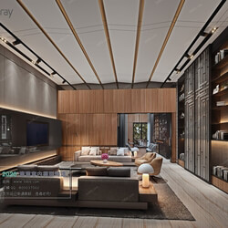 3D66 2020 Living Room Modern Style A023 