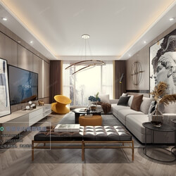 3D66 2020 Living Room Modern Style A026 