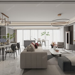 3D66 2020 Living Room Modern Style A028 
