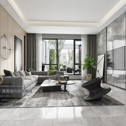 3D66 2020 Living Room Modern Style A032 