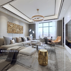 3D66 2020 Living Room Modern Style A033 
