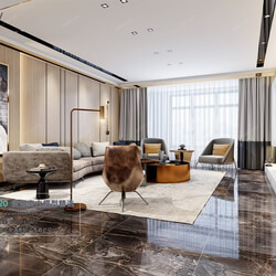 3D66 2020 Living Room Modern Style A042 