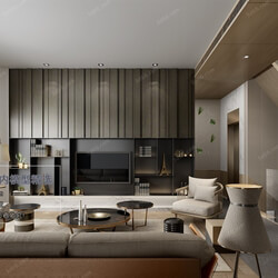 3D66 2020 Living Room Modern Style A051 