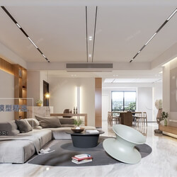 3D66 2020 Living Room Modern Style A058 