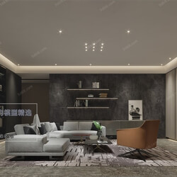 3D66 2020 Living Room Modern Style A059 