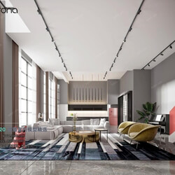 3D66 2020 Living Room Modern Style A063 