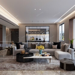 3D66 2020 Living Room Modern Style A066 