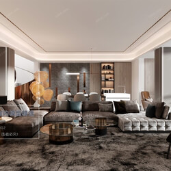 3D66 2020 Living Room Modern Style A067 
