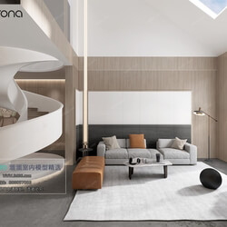 3D66 2020 Living Room Modern Style A075 