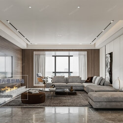 3D66 2020 Living Room Modern Style A082 
