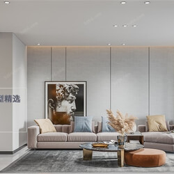 3D66 2020 Living Room Modern Style A091 