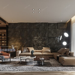 3D66 2020 Living Room Modern Style A101 