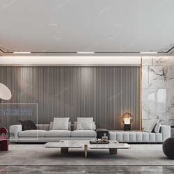 3D66 2020 Living Room Modern Style A106 