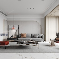 3D66 2020 Living Room Modern Style A114 