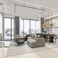 3D66 2020 Living Room Modern Style A117 