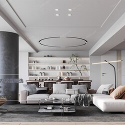 3D66 2020 Living Room Modern Style A121 