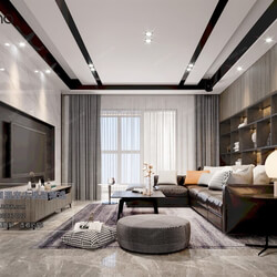 3D66 2020 Living Room Modern Style A125 
