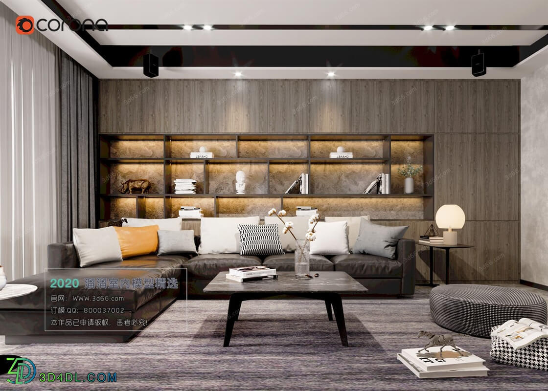 3D66 2020 Living Room Modern Style A125