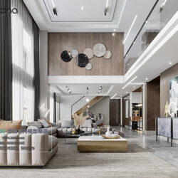 3D66 2020 Living Room Modern Style A126 