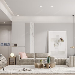 3D66 2020 Living Room Modern Style A134 