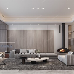 3D66 2020 Living Room Modern Style A135 