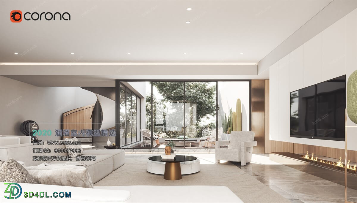 3D66 2020 Living Room Modern Style A137
