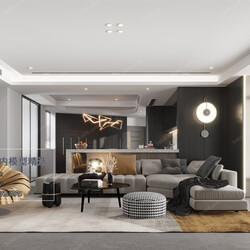 3D66 2020 Living Room Modern Style A139 