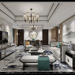 3D66 2020 Living Room Modern Style C007 