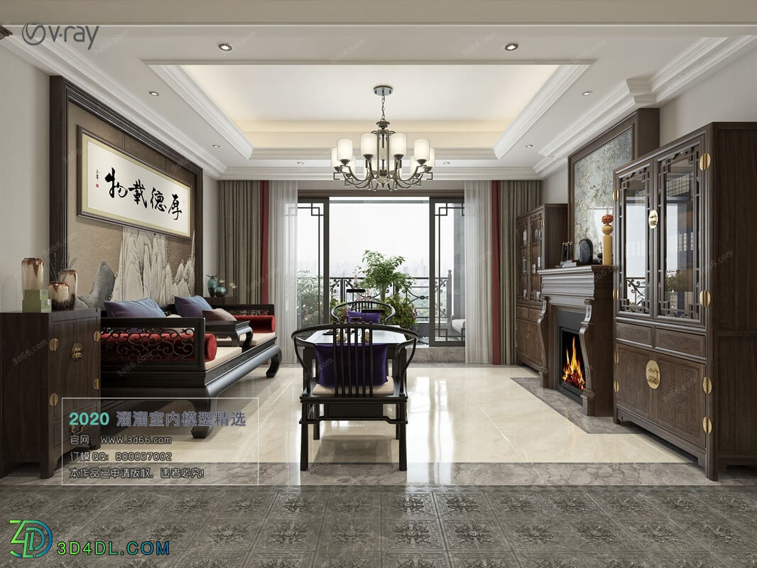 3D66 2020 Living Room Modern Style C012