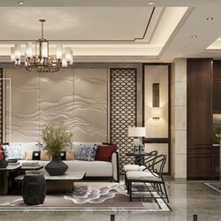 3D66 2020 Living Room Modern Style C015 