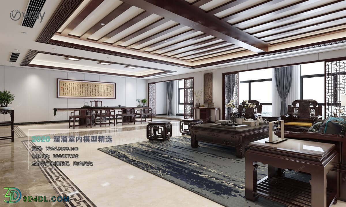 3D66 2020 Living Room Modern Style C017
