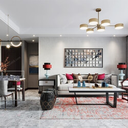 3D66 2020 Living Room Modern Style C028 