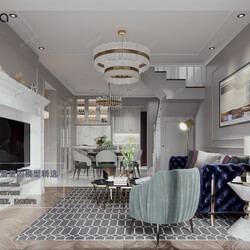 3D66 2020 Living Room Modern Style D021 