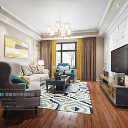 3D66 2020 Living Room Modern Style E004 