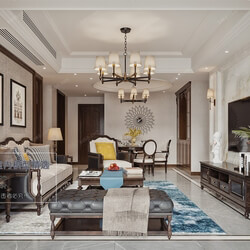 3D66 2020 Living Room Modern Style E008 