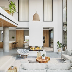 3D66 2020 Living Room Modern Style F001 