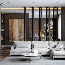 3D66 2020 Living Room Modern Style H001 