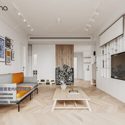 3D66 2020 Living Room Modern Style M010 
