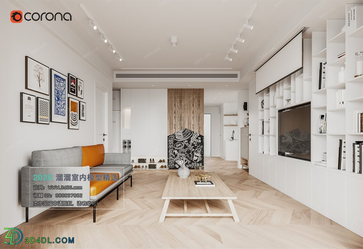 3D66 2020 Living Room Modern Style M010