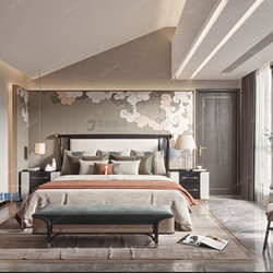 3D66 2021 Bedroom Chinese Style CrC004 